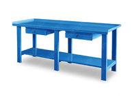 إضافي طاولة التخزين المعدنية ، أداة المرآب مقعد الباردة المدرفلة الصلب درج 2 متر