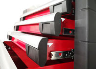 11 ميكانيكا عربة الدرج الأحمر أجش المتداول صندوق الأدوات صندوق الأدوات